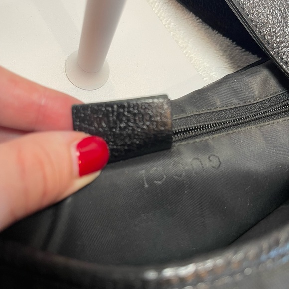 Black Gucci Jackie Canvas & Leather Bag - Picture 8 of 11